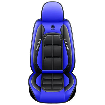 All-Inclusive Full Leather Car Seat Cushion – Universal Driver or Passenger Seat Cover, All-Season Pad