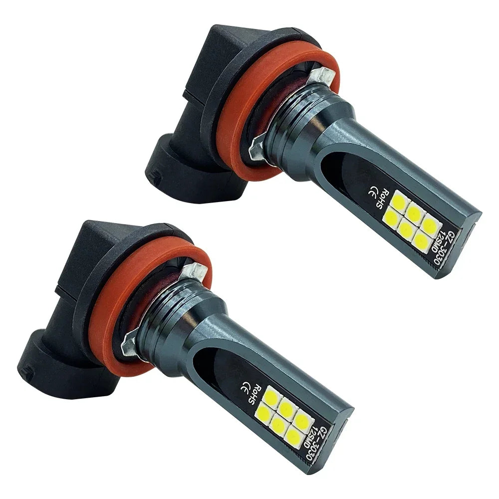 2Pcs LED Headlight Fog Light Bulbs