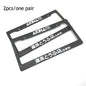 1 Pair(2pcs) JDM Racing Style License Plate Frame