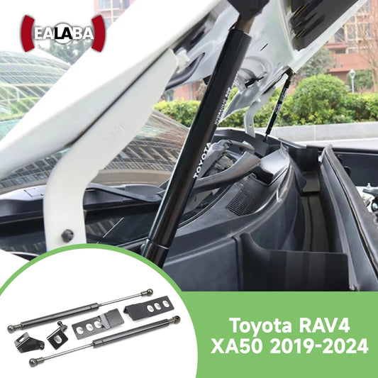 2pcs Front Bonnet Hood Lift Support Struts for Toyota RAV4 XA50 (2019–2024)