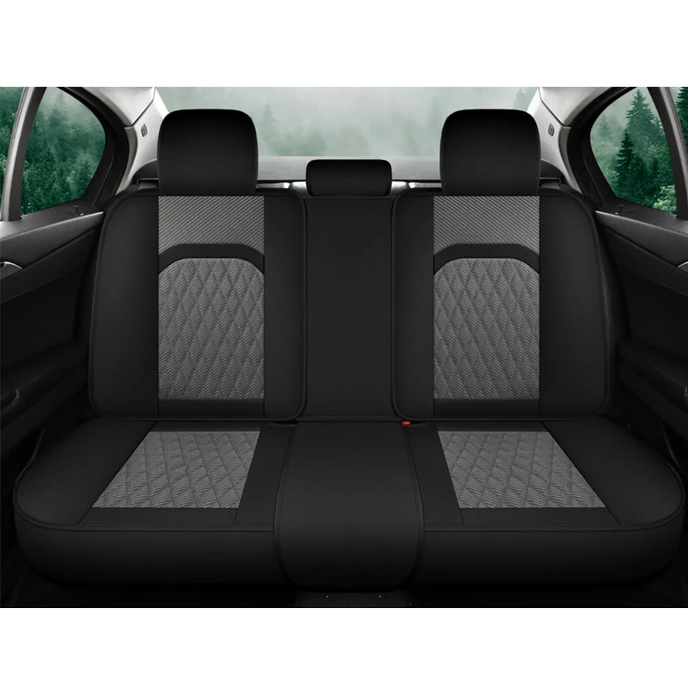 Universal Car Seat Cover Full Set for SKODA Octavia A5/A7, Kodiaq, Superb, Wagon, Fabia, Rapid, Yeti, Combi, Karoq