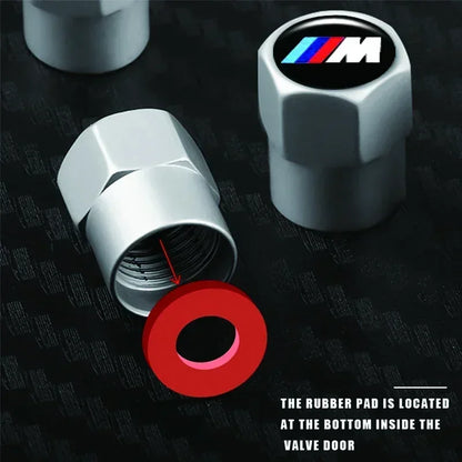 4Pcs Car Wheel Tire Valve Caps
