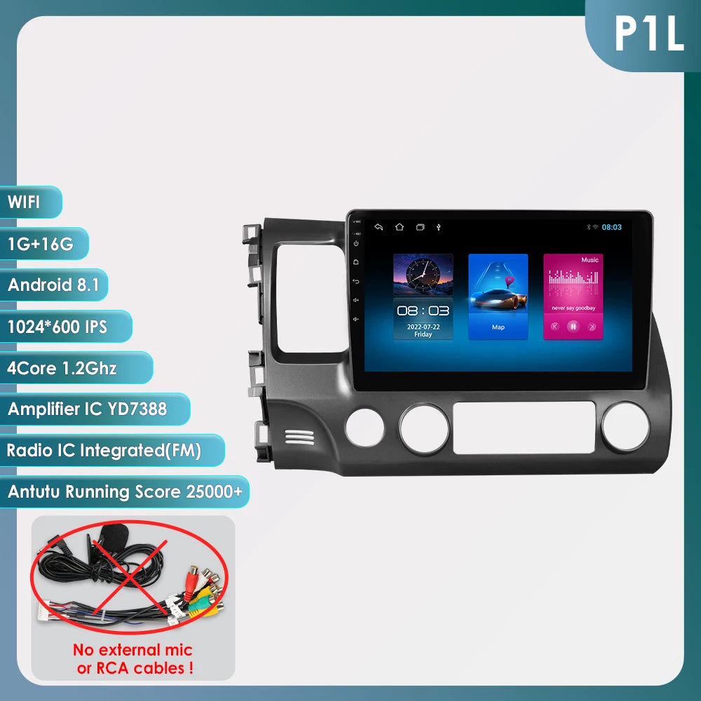 Autoradio 2Din Android 13 Car Radio