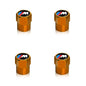 4pcs car wheel tire metal valve cover