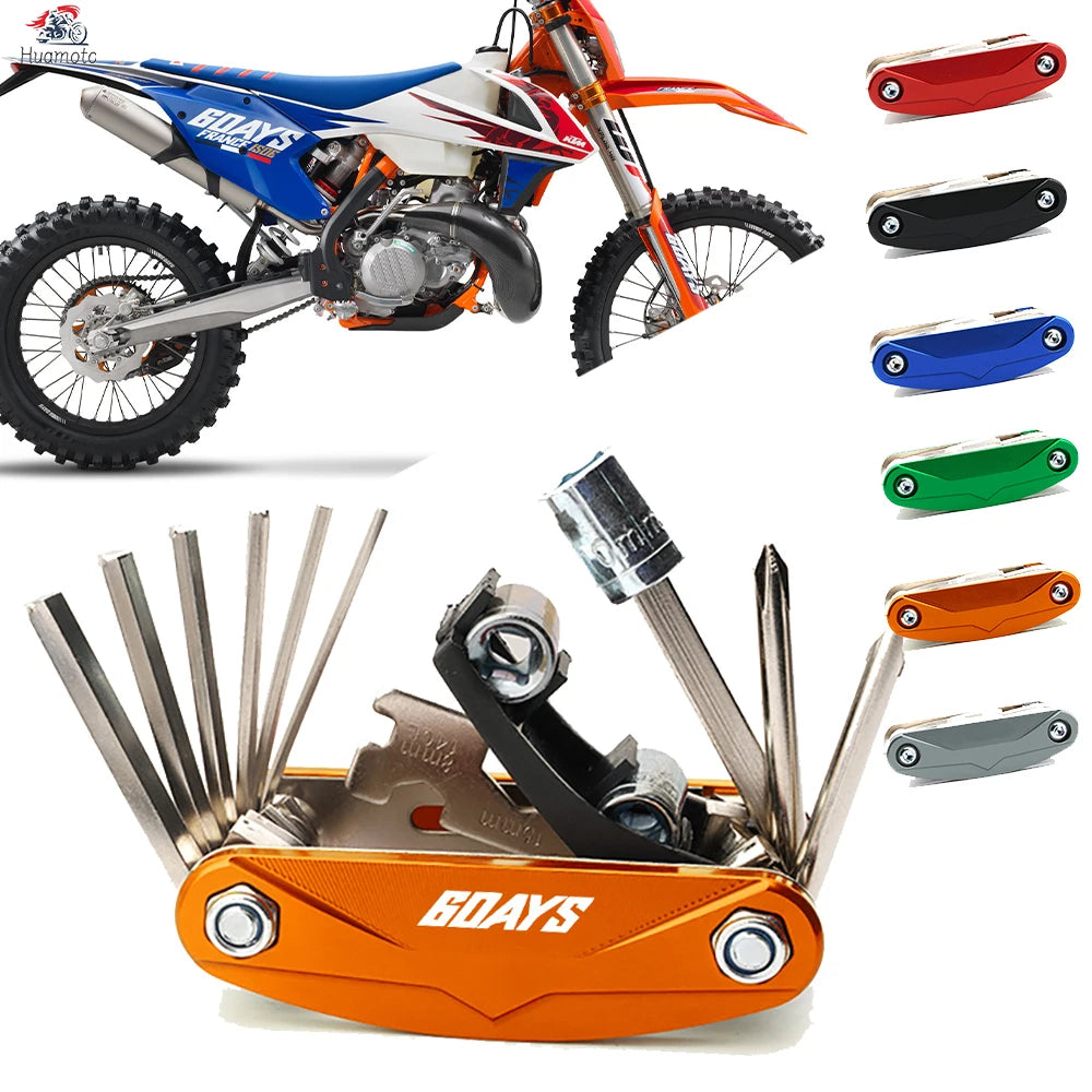 Multifunctional Tool Kit for KTM 6Days 250/300/450/500 EXC/EXC-F/XC-W Six Days – Motorcycle Repair Screwdriver Set