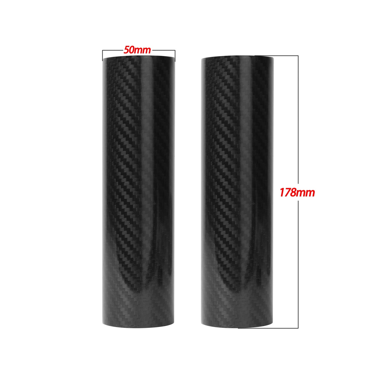 160mm-260mm Carbon Fiber Front Fork Guard Wrap Cover