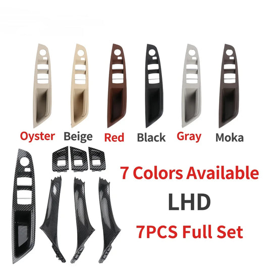 Carbon Fiber LHD Interior Door Handle – BMW 5 Series F10/F11 (520d, 525d, 530d, 535i)