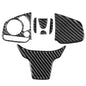 Carbon Fiber Steering Wheel Button Switch Panel Cover – Car Interior Upgrade