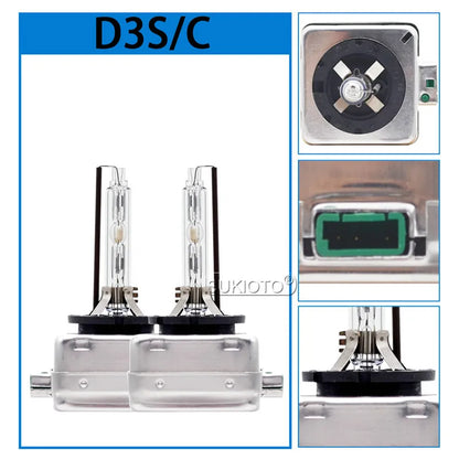 2PCS SUKIOTO GENUINE D3S D1S Xenon Bulbs 35W Car Lamps