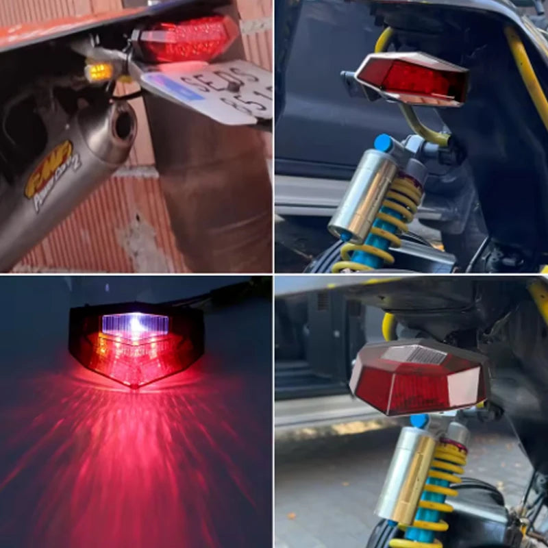 LED Motorcycle Brake & Signal Indicator Lights