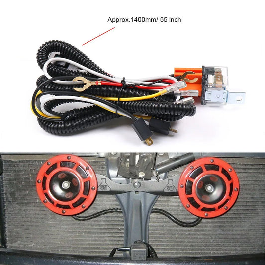 12V Horn Relay Wiring Harness Kit – Universal Plug