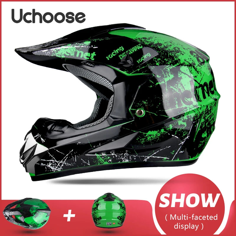Adult Motocross Off-Road Helmet – Downhill / Enduro / Racing