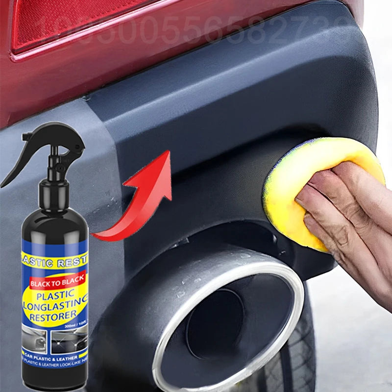 Car Plastic Restorer Cleaning Polish