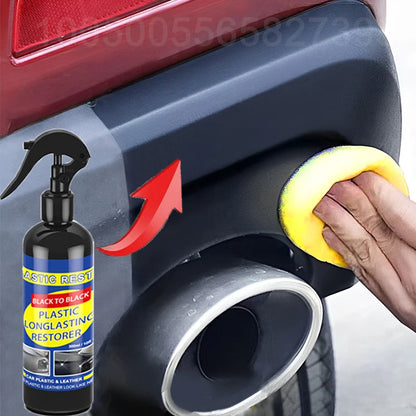 Car Plastic Restorer Cleaning Polish