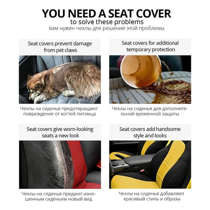 Car Seat Covers Set Universal Fit