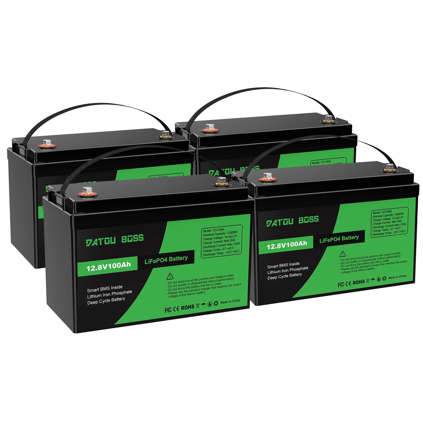 Lithium 12V 100Ah Rechargeable Battery – High-Capacity, Long-Lasting Power