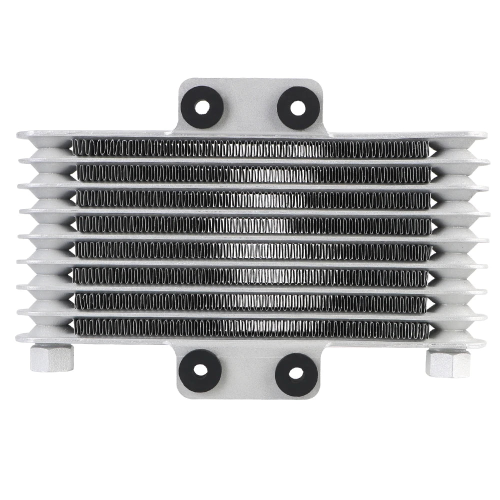 8-Row Transmission Radiator Oil Cooler – Aluminum Alloy Condenser for Motorcycle, ATV, Moto, Engine Cooling System