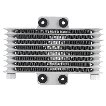 8-Row Transmission Radiator Oil Cooler – Aluminum Alloy Condenser for Motorcycle, ATV, Moto, Engine Cooling System