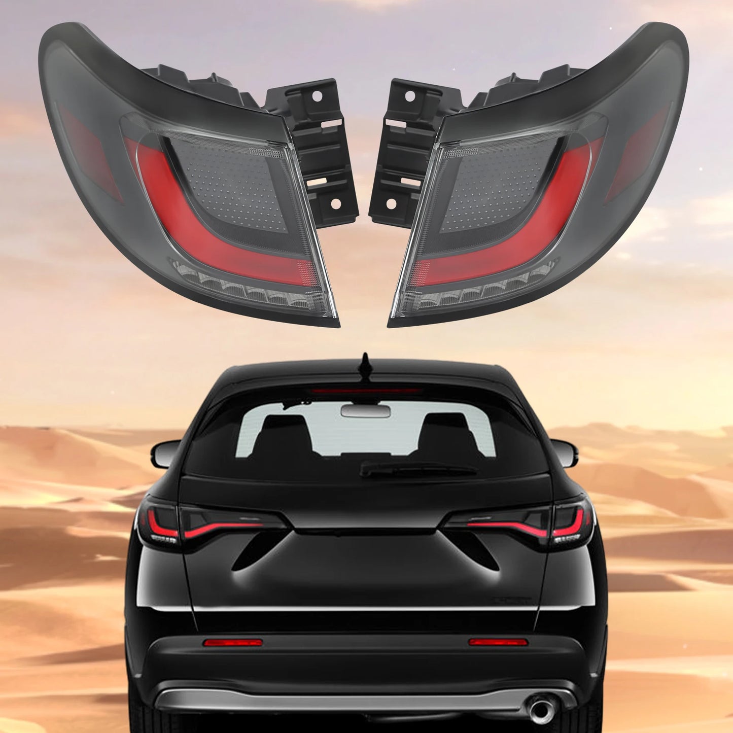 Honda HR-V LED Tail Lights Left & Right Set – OEM Compatible Replacement for LX / EX-L / Sport
