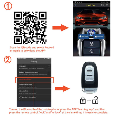 Universal Car Alarm Remote Control