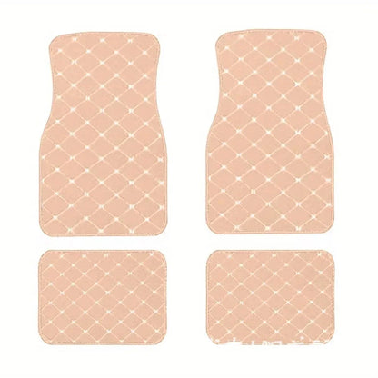 Car Floor Mats Universal PU Leather