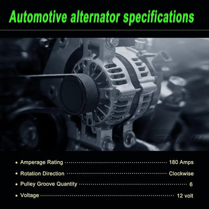 Engine Alternator for BMW 128i, 328i xDrive, 528i, X3, X5, 330xi – 2006-2013 3.0L