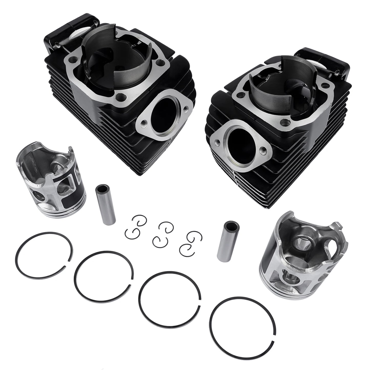 Cylinder Pistons Rings Wrist Pins Rebuild Kit For Yamaha