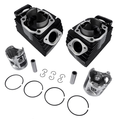 Cylinder Pistons Rings Wrist Pins Rebuild Kit For Yamaha