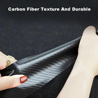 Auto Carbon Fiber Decals Stickers Car Door