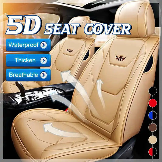 1X PU Leather Front Car Seat Cover – Universal Fit, Durable Automotive Seat Protector