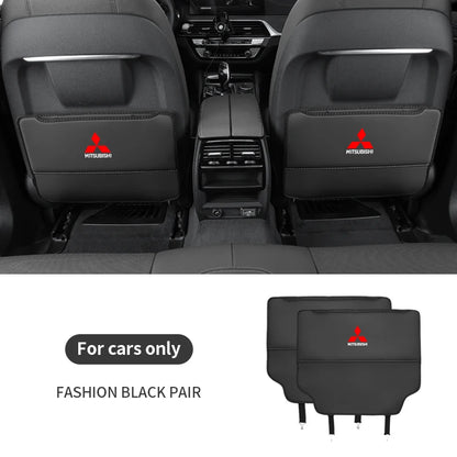 Car Seat Back Protector with Storage