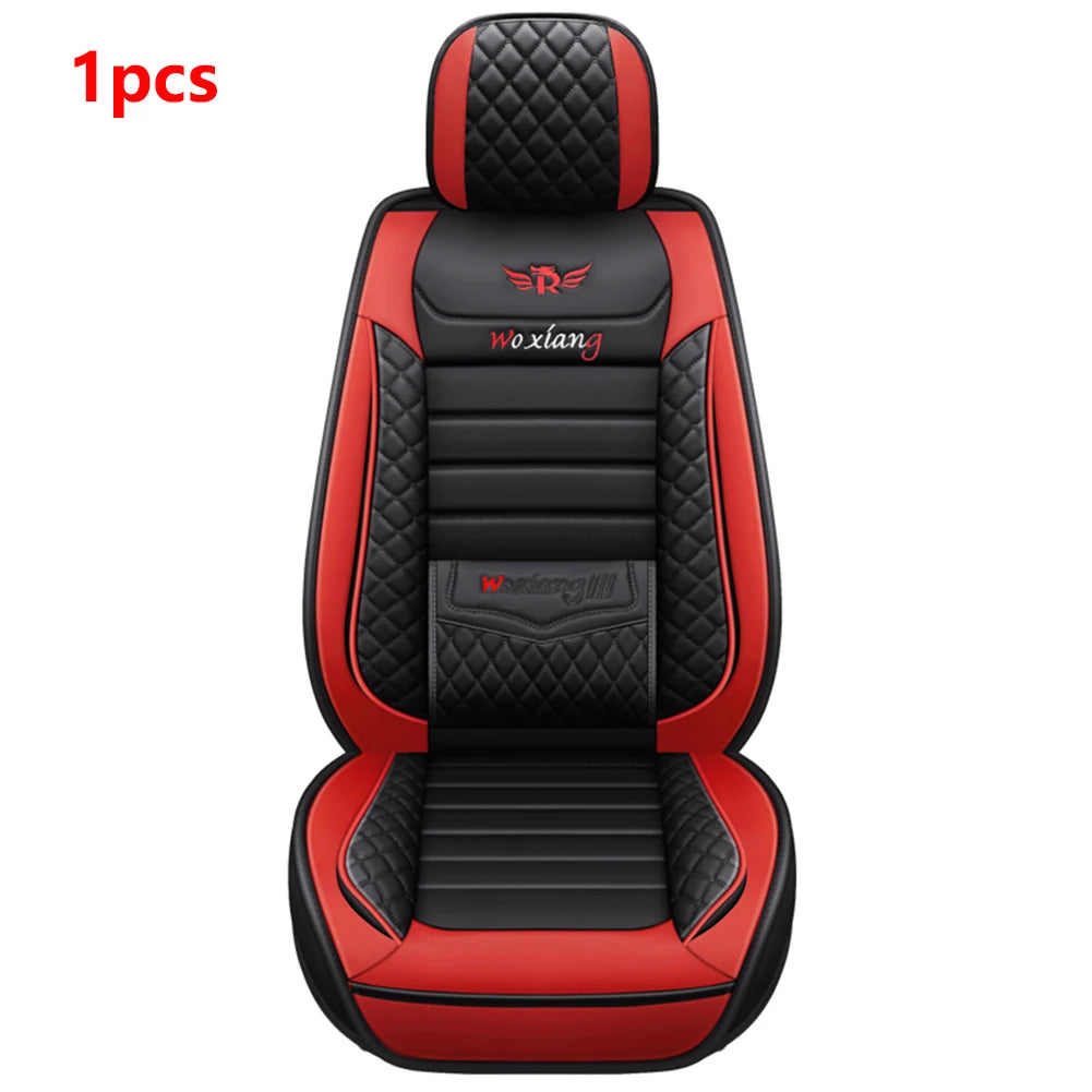 Elegant Universal Faux Leather Car Seat Cover by Tand – Easy-Clean, Comfort Design, Fits Most Major Car Models