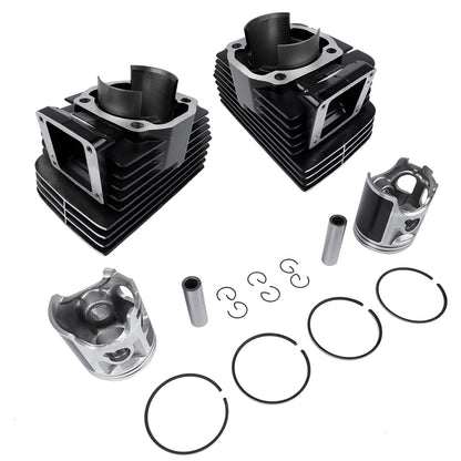 Cylinder Pistons Rings Wrist Pins Rebuild Kit For Yamaha