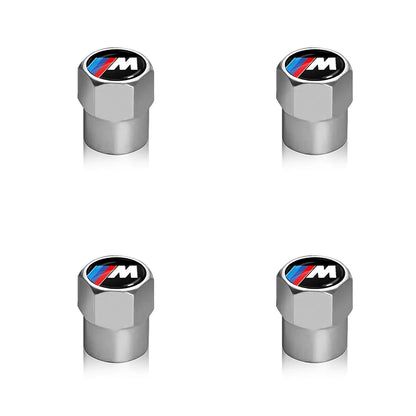 4pcs car wheel tire metal valve cover
