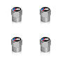 4pcs car wheel tire metal valve cover