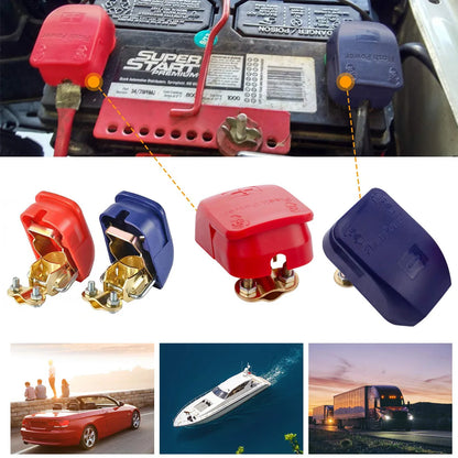 2Pcs Car Battery Terminal Connectors