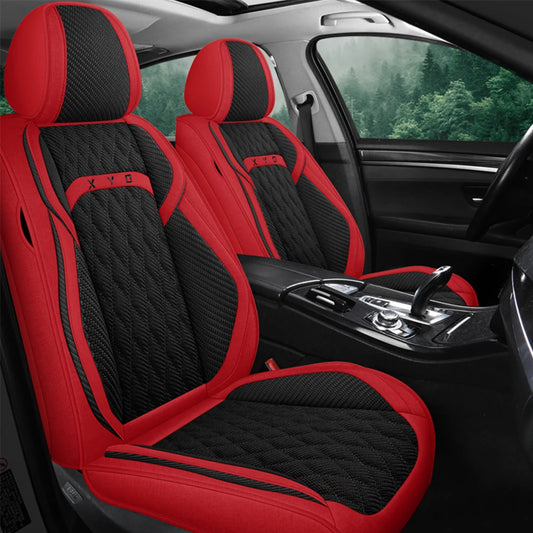Universal Car Seat Cover Full Set for SKODA Octavia A5/A7, Kodiaq, Superb, Wagon, Fabia, Rapid, Yeti, Combi, Karoq