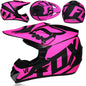 Motorcycle Downhill Full Face Helmet with Goggles – Motocross / MTB / Off-Road