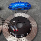 Aluminum Alloy 4-Pot Big Brake Caliper Kit with 355×28mm Drilled & Slotted Discs