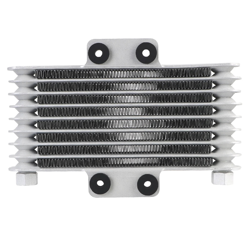 8-Row Transmission Radiator Oil Cooler – Aluminum Alloy Condenser for Motorcycle, ATV, Moto, Engine Cooling System