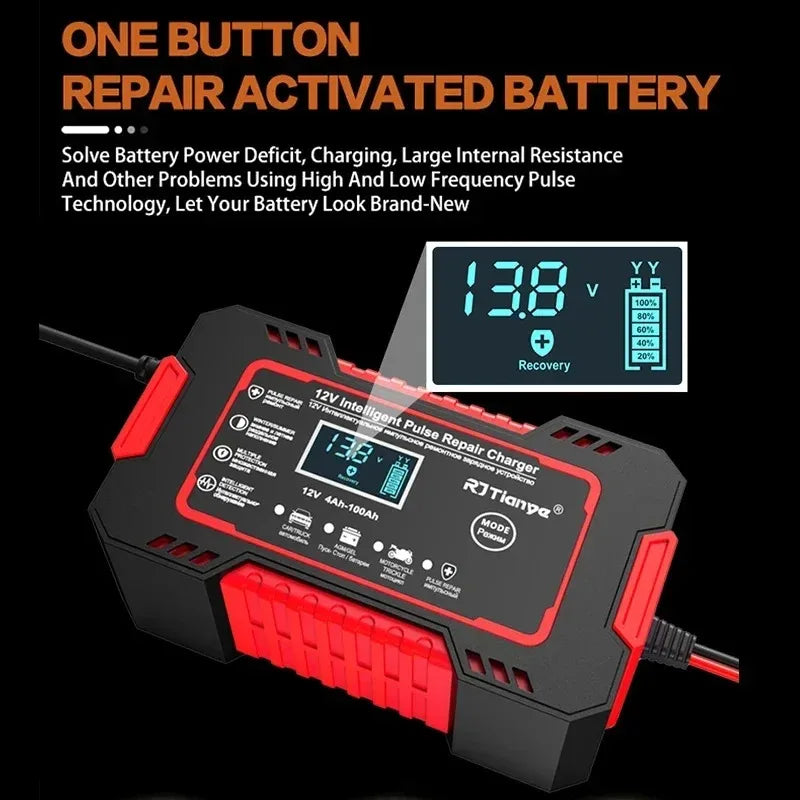 Car Battery Charger 12V