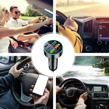 USB Adapter Phone Charger With Multi-Port