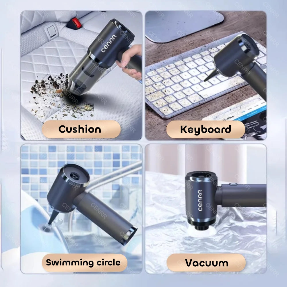 Wireless Mini Car Vacuum Cleaner
