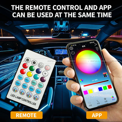 Universal Car Ambient Lights LED Interior