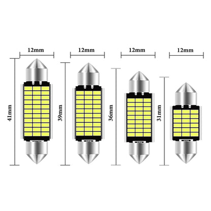 1x C10W C5W LED Canbus Festoon Bulb (31mm–42mm) – Interior & License Light